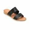 Dolce Vita SHOES Vala Embossed-Leather Slide Sandals 2 Dolce Vita SHOES Vala Embossed-Leather Slide Sandals