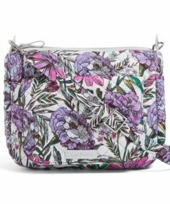Crossbody Vera Bradley Carson Mini Shoulder Bag Lavendar/ Meadow