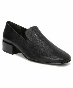 Via Spiga Baudelaire Embossed-Leather Loafers