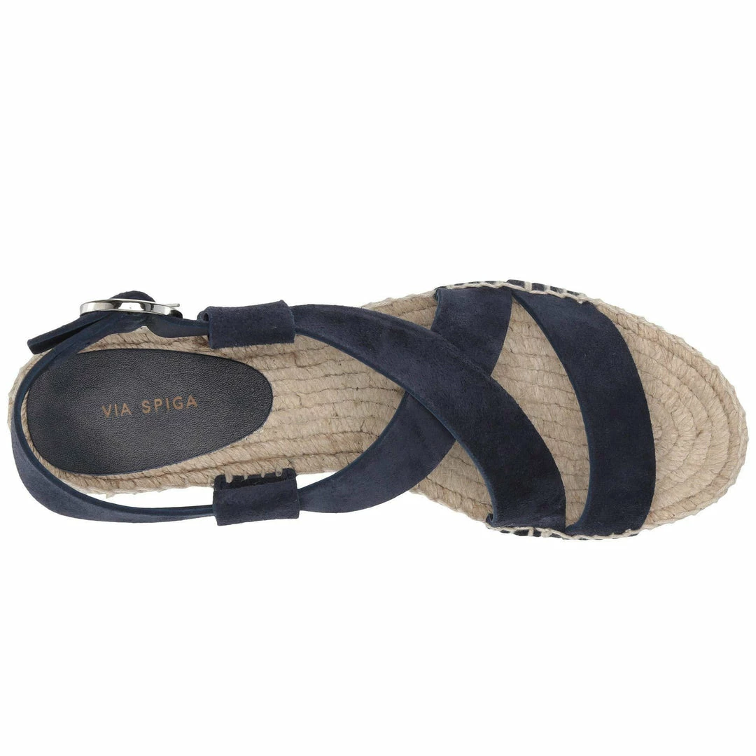 Via Spiga Gia (Marlin Blue Diamond Suede) Espadrille SHOES 6 Via Spiga Gia (Marlin Blue Diamond Suede) Espadrille SHOES