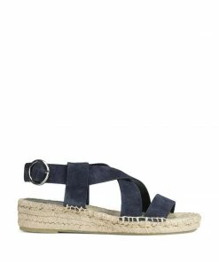 Via Spiga Gia (Marlin Blue Diamond Suede) Espadrille SHOES