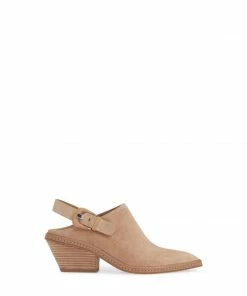 Via Spiga Fabiane Nude Sport Suede Booties SHOES