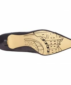 Bella Vita Wow Navy Kidskin Pump